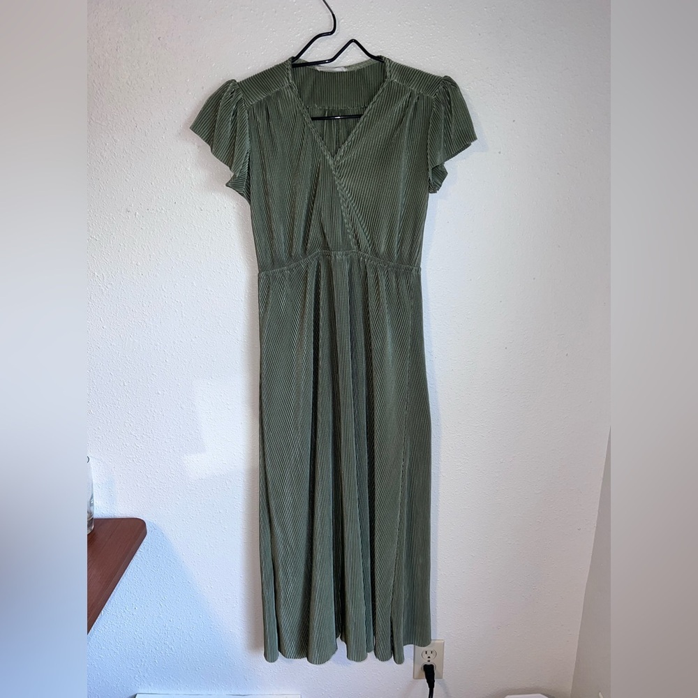 Baltic Born Sage Green Maxi Dress